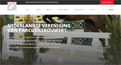 Desktop Screenshot of parcoursbouwers.nl